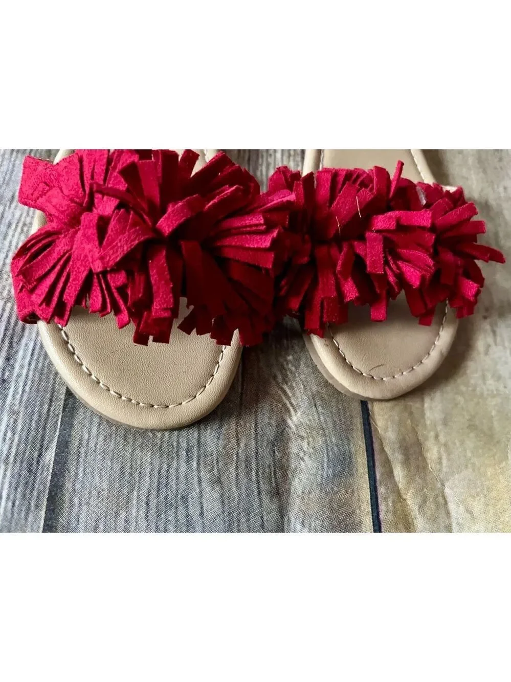 Nwt Red Gymboree Sandals-Size 3